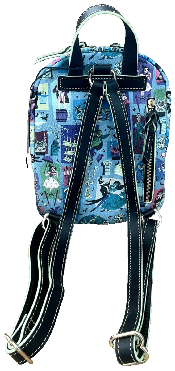 New Disney Parks 2020 Dooney & Bourke Blue Haunted Mansion  display picture 3