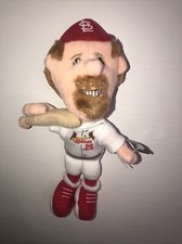 MLB / 1998 Plush Stuffed / Mark McGwire 25 Cardinals / Baseball Toy NWT