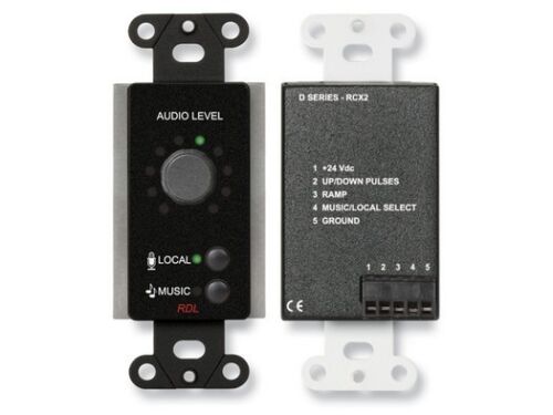 RDL DB-RCX2 Room Control for RCX-5C Room Combiner/Decora Black - 第 1/1 張圖片