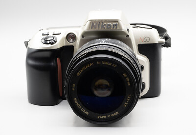 Nikon N60 35mm Film Camera w/ Quantaray AF 28-80mm Zoom Lens and