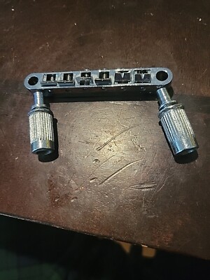 Unbranded Guitar Bridge Lp Sg Ect With Mounting Studs