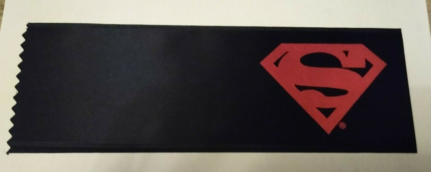 DEATH OF SUPERMAN Memorial ARMBAND Red/Black NEW 1992 DC Comics