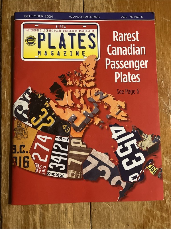 PLATES Magazine Vol. 70 No. 6