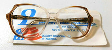 Vintage PATHWAY OPTICAL Crescendo Ginger 53/16 Eyeglass Frame New Old Stock