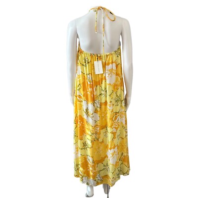 FAITHFULL THE BRAND|Womens 6 Asturias Midi Dress Loretta Floral Print Halter  NEW | eBay