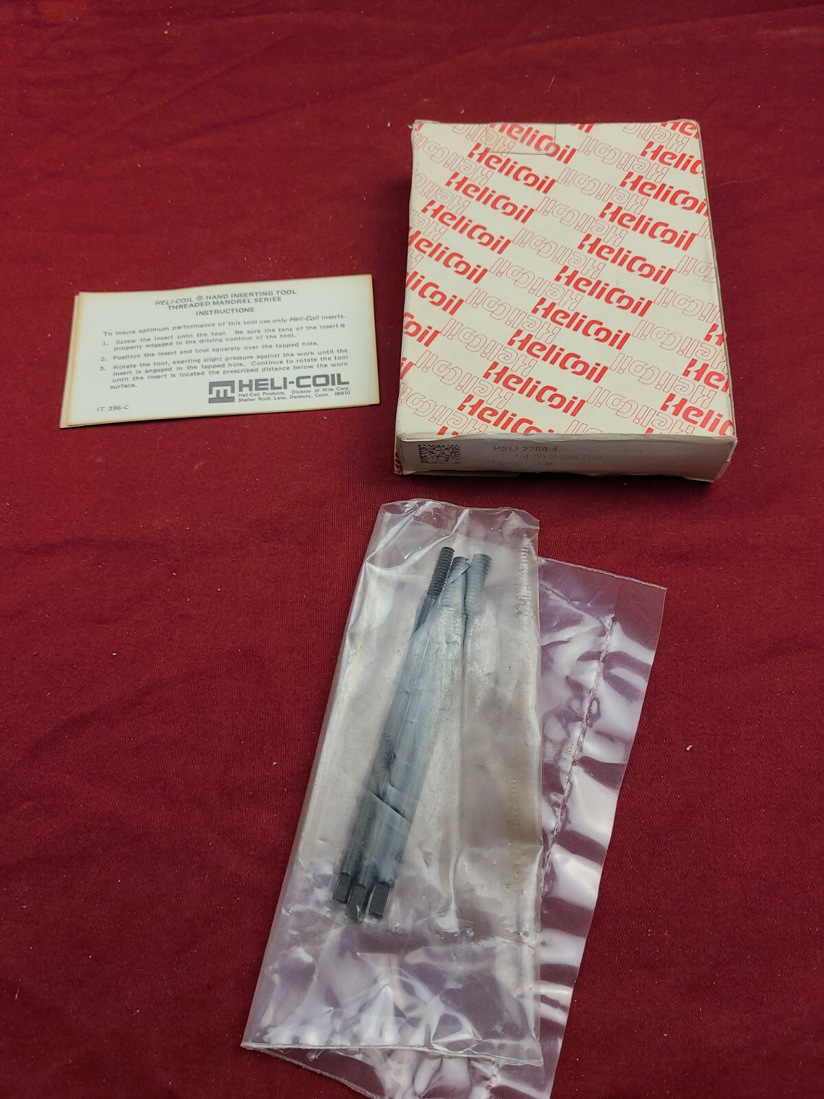 HELI COIL/STANLEY ENGINEERED FASTENING MTRK TOOL 1/420 METAL TOOL eBay