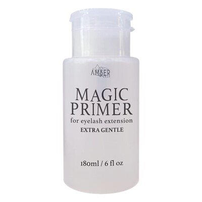 Amber Lash Magic Primer (6.0 fl.oz/180ml) for Eyelash Extension