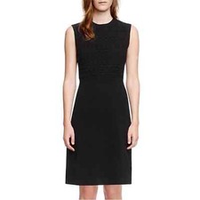Tory Burch Roberta Crochet Inset Knit Sweater Dress size XS
