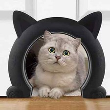 Wordcam Large Cat Door Interior Door, XL Indoor Cat Door, Pet Doors for Cats, Ki
