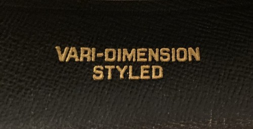 Vintage Adam Fifth Avenue New York Fedora Hat Long Oval Vari-Dimension Size 7 - Picture 8 of 8