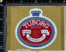 Tuborg Beer Label - MARYLAND