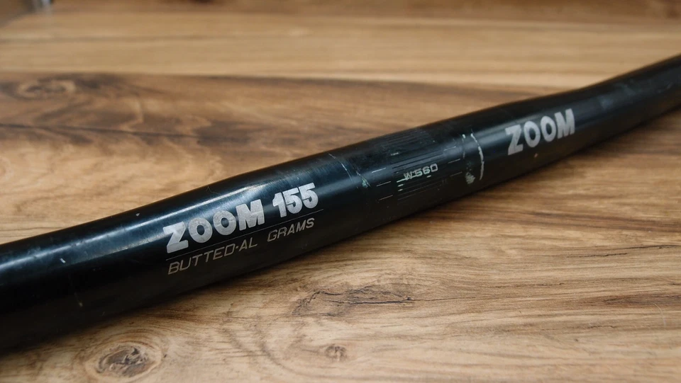 Manillar plano 1995 zoom 155 para MTB 580 mm longitud Foto 3 de 4