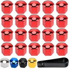 20 Stk 17mm 19mm 21mm Auto Radmutter Kappen Bolzenabdeckungen Reifen Schrauben