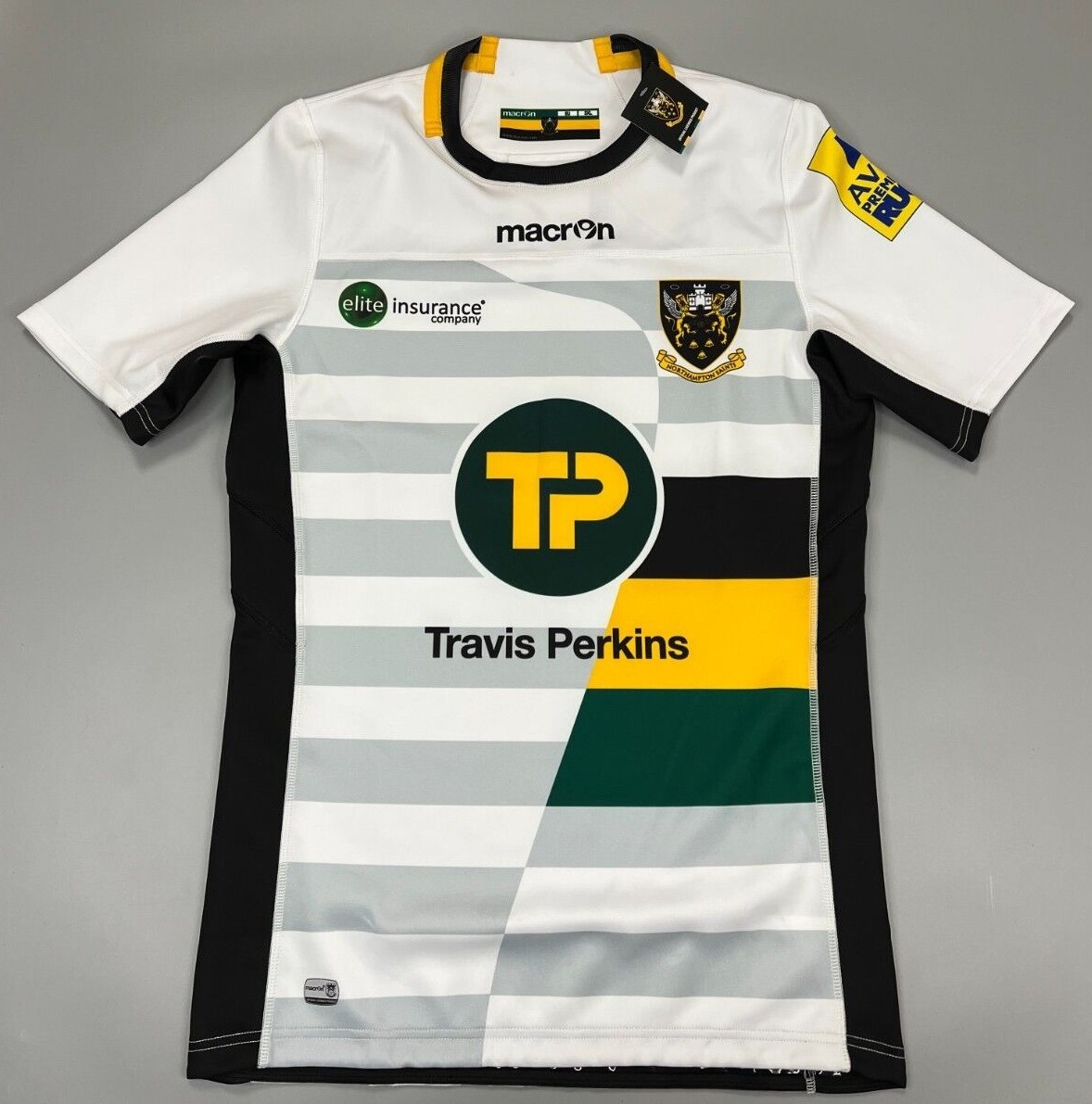 Northampton Saints Alternative/Away Rugby Shirt 2016 2017 Playe