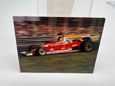 F1 Super car card Japanese Vintage Rare F/S