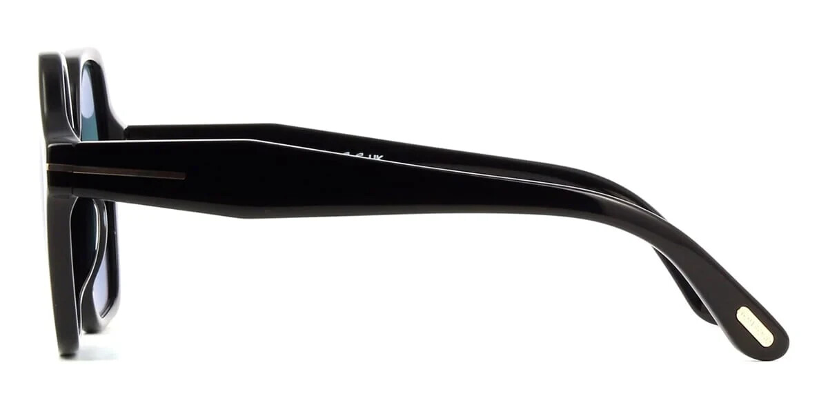 Tom Ford Romy TF1032-F ECO 01A Black Square Sunglasses Frame 56-19