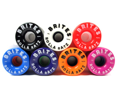 Brites Rolla Ratz Roller Quad Skate Wheels (pack of 4) 65mm/78A Bauer ...