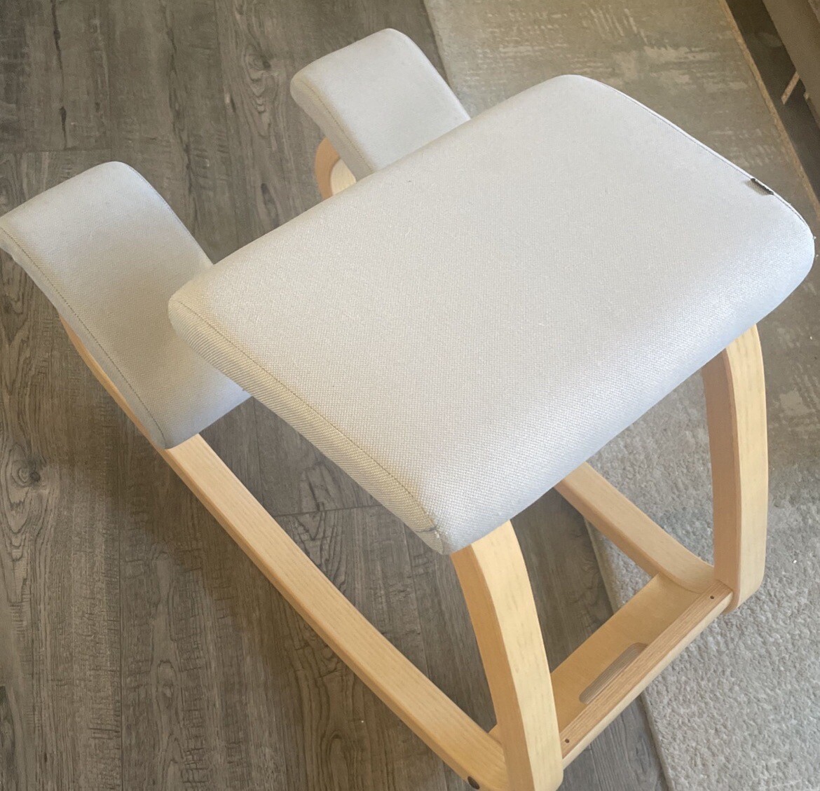 Varier Variable Balans Ergonomic Kneeling Chair for Home Office Black