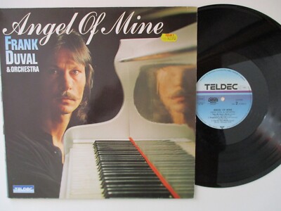 LP - FRANK DUVAL & ORCHESTRA - ANGEL OF MINE / TELDEC von 1981 '' WASHED '' #E36#