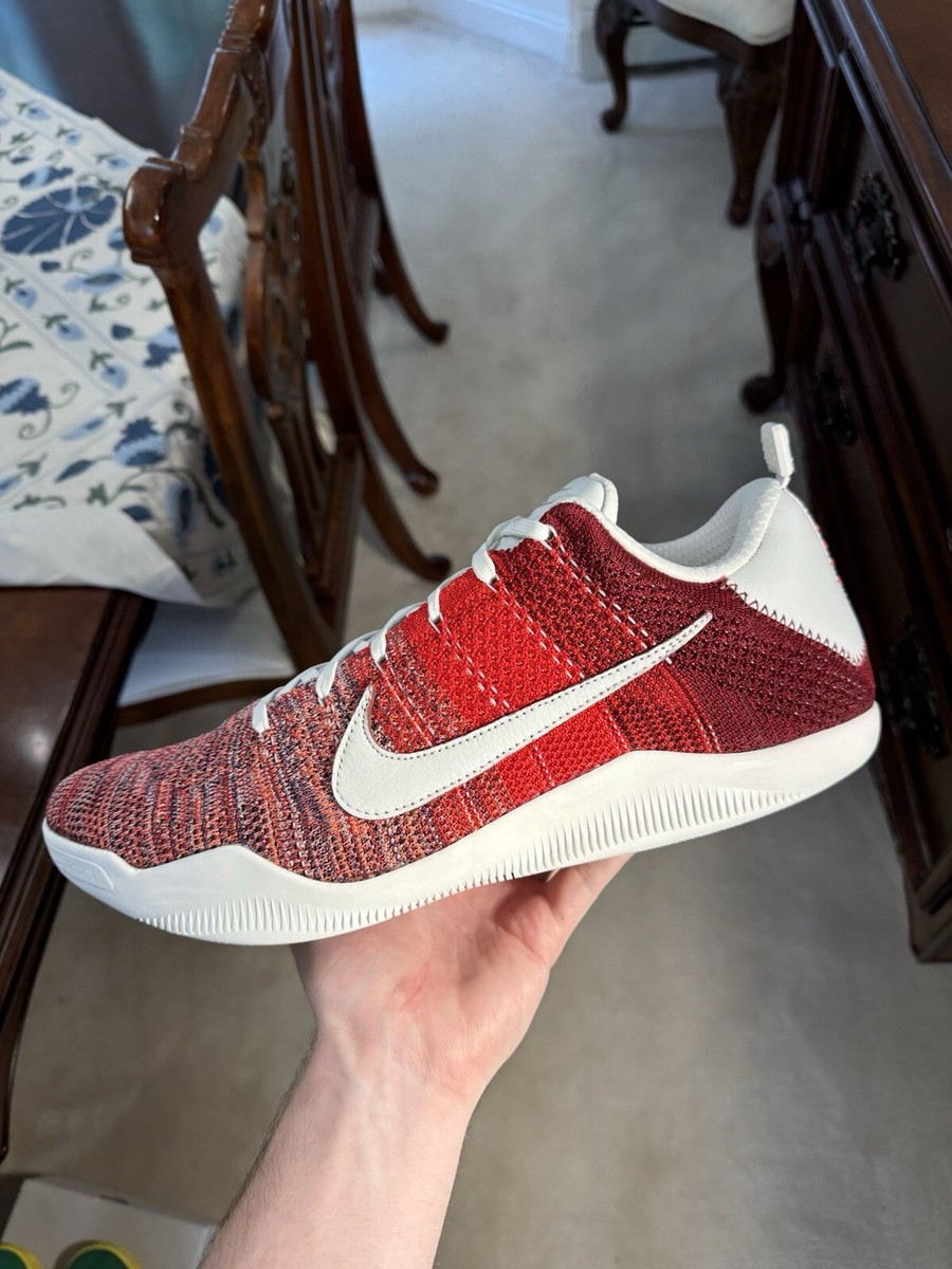 Nike Kobe 11 Elite Low 4KB Red Horse Flyknit '824463-606' Men's