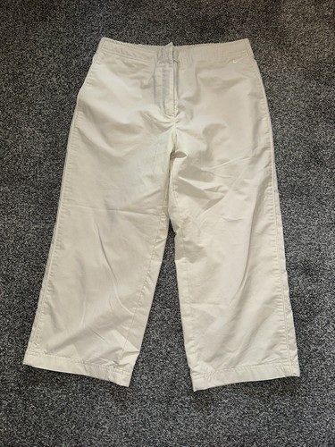 Womens Nike 3/4 Trouser, Shorts Long Golf Size 10 Beige Breathable (3)