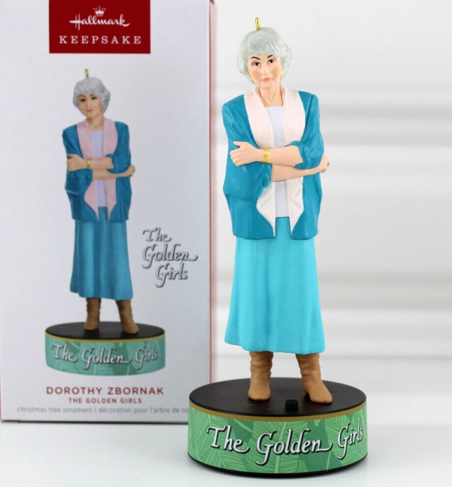 Golden Girls Dorothy Zbornak Magic Sound Christmas Ornament 2023 Hallmark