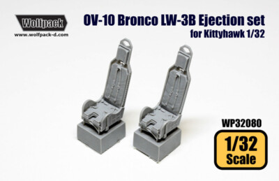 Wolfpack Design 1/32 OV-10 Bronco LW-3B Ejection Seat set for Kittyhawk kits