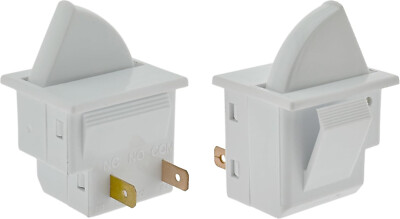 Refrigerator Door Light Switch 2Pin NC For GE Whirlpool Maytag Admiral 250V 2.5A