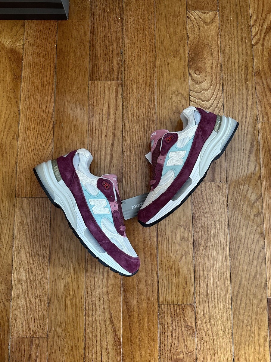 KITH × New Balance 992 Kithmas Burgundy Size 10 - New Balance Kith x 992 Made in USA Kithmas Collection