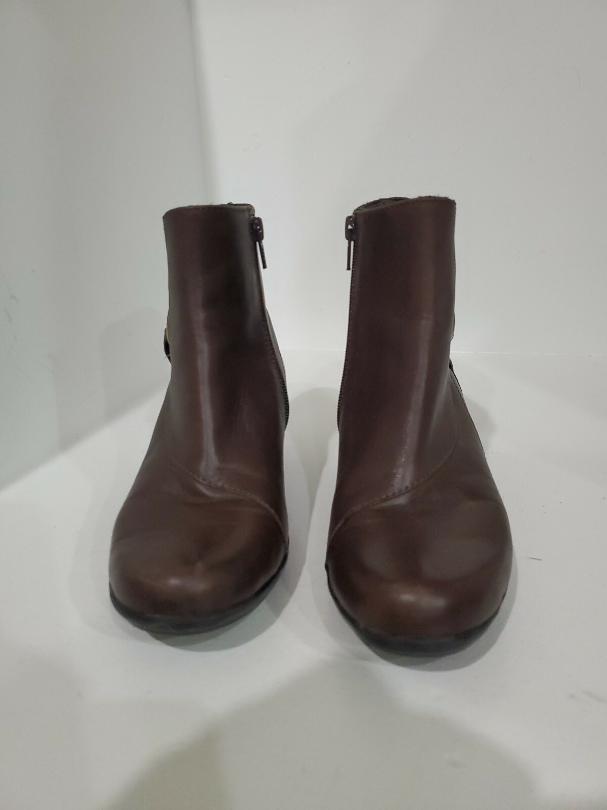 clarks ladies brown boots