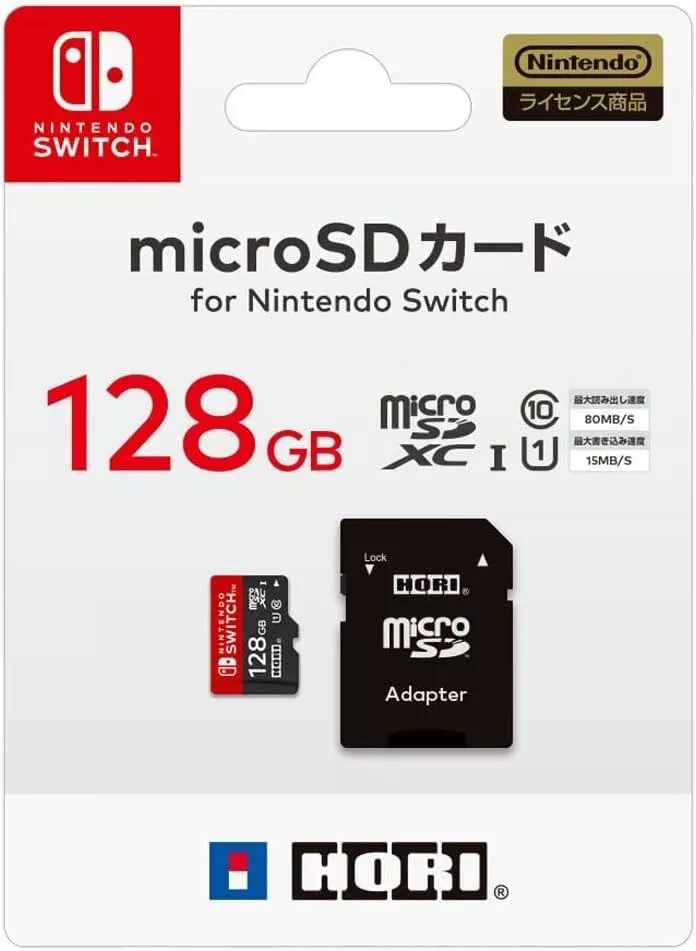 HORI Micro SD Card 128GB for Nintendo Switch NSW-075 from Japan NEW