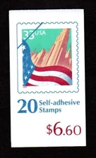 USA Scott BK276 Complete Booklet - City Flag (SCV $17.00)