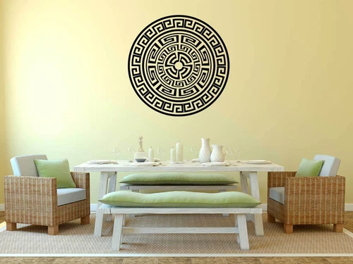 Griechische Sonne Wandtattoo - Wandaufkleber  - Bild 1 von 7