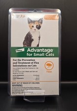 Advantage Topical Flea Prevention For Small Cats 2-9 Lbs, 2-Monthly Treatments