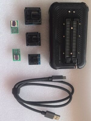 XGecu T76 Programmer 5 Adapters Support Eprom ISP IC Chip   NAND EMMC GALCPLD #T