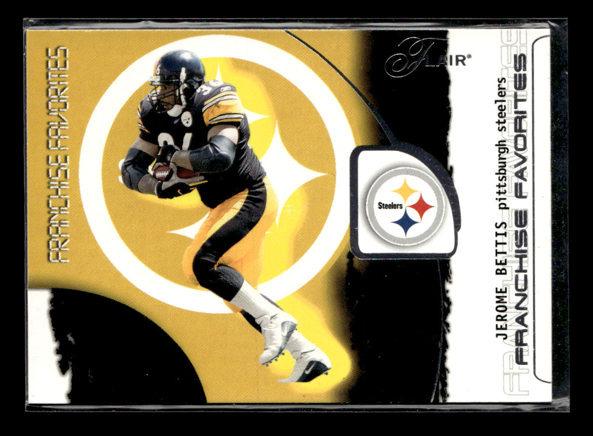 The Best of Flair ベスト・オブ・フレア 2002 Flair #15 FF Jerome Bettis Franchise Favorites | eBay