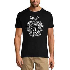 Uomo Maglietta Apple Pi Day Geek Math Lover - Retro Funny T-shirt Stampa Grafica