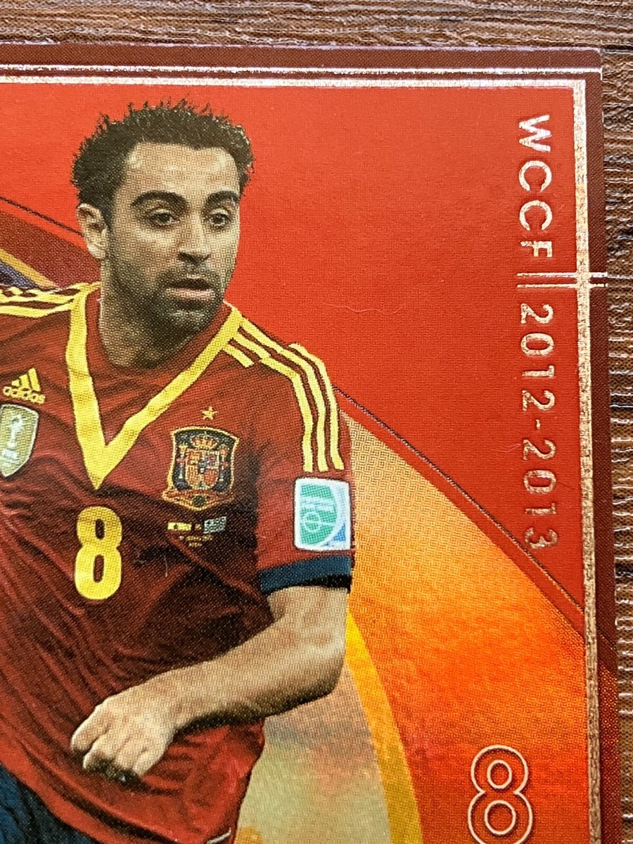 Free Shipping! Panini WCCF 2012/2013 Xavi World Cup Holo National