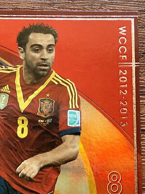 wccfカード Free Shipping! Panini WCCF 2012/2013 Xavi World Cup Holo National