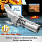 1/8" Quick Release Grease Gun Coupler Ez-Pz Lube Greaser Lock AU