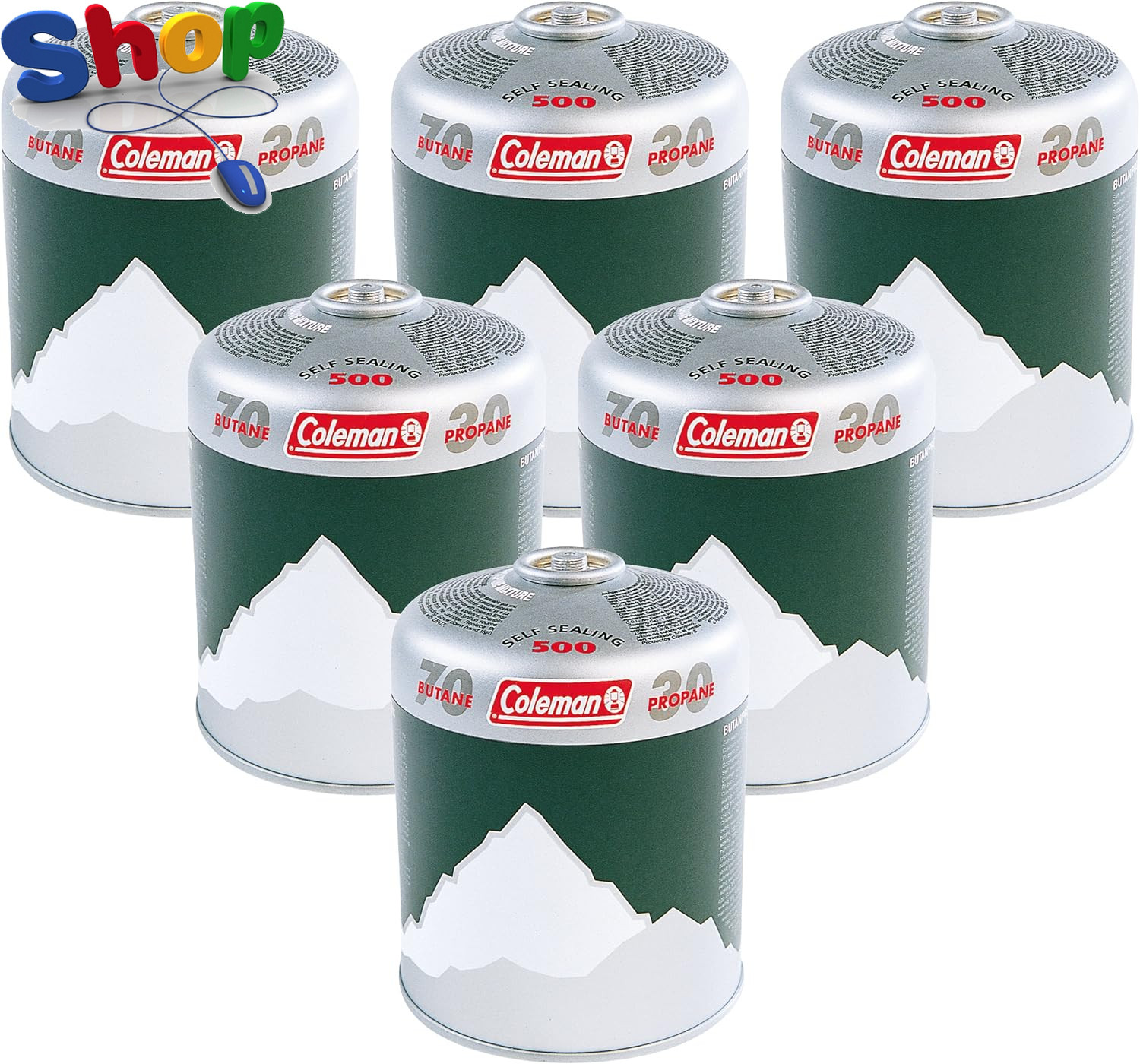 Prestige Extra  Value  6  X  C500  Gas  Cartridge ( Pack  of  6 )