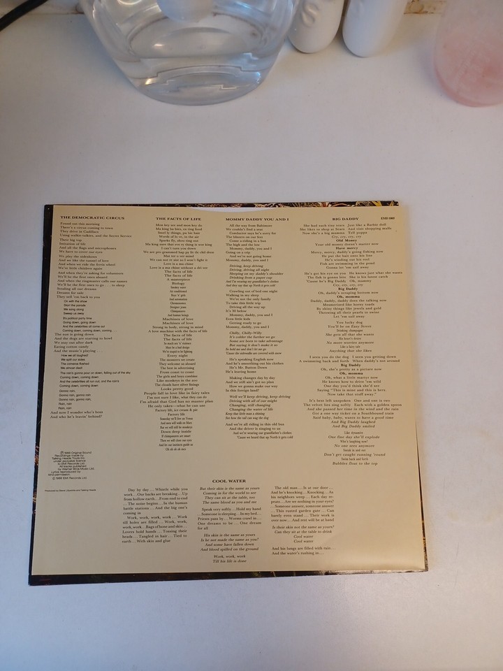 Talking Heads Naked EMI EMD1005 UK 1988 1st Press | eBay