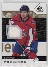2018-19 Upper Deck SP Game Used Gold Jersey Evgeny Kuznetsov #70 0b3