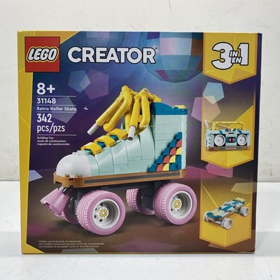 LEGO Creator 3in1 Retro Roller Skate Set 31148 Building Toy 2024 New Sealed