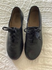 Bloch TechnoTap Youth 6 Blk Leather Oxford Style Tap Shoes