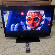 Magnavox 32MD359B/F7 32in LCD TV 720p HD Built-In DVD HDMI w/ Remote TESTED