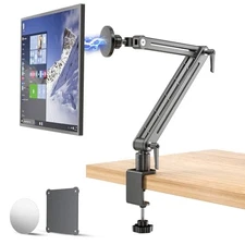  Strong Magnetic Portable Monitor Desk Clamp - 75mm VESA Mount 4.7" up to 18.4"