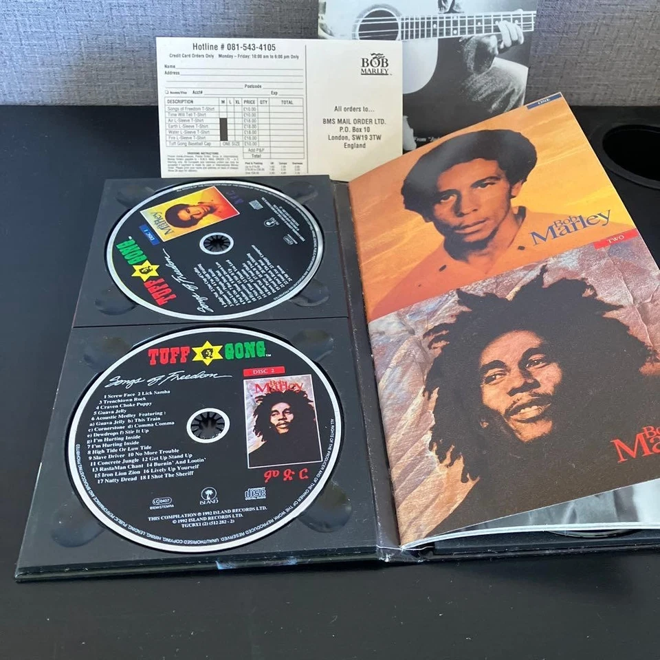 Bob Marley CD Songs Of Freedom 4CD Box Set Limited Edition Japan LTD - Image 2 of 4