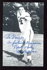 Otto Graham Cleveland Browns NFL Football Autographed 3 1/2 X 5 1/2 Photo