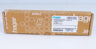 HAGER K96ESA5 Einspeiseadapter Adapter ESA 1-25qmm 5 Polig NEU #43 FL